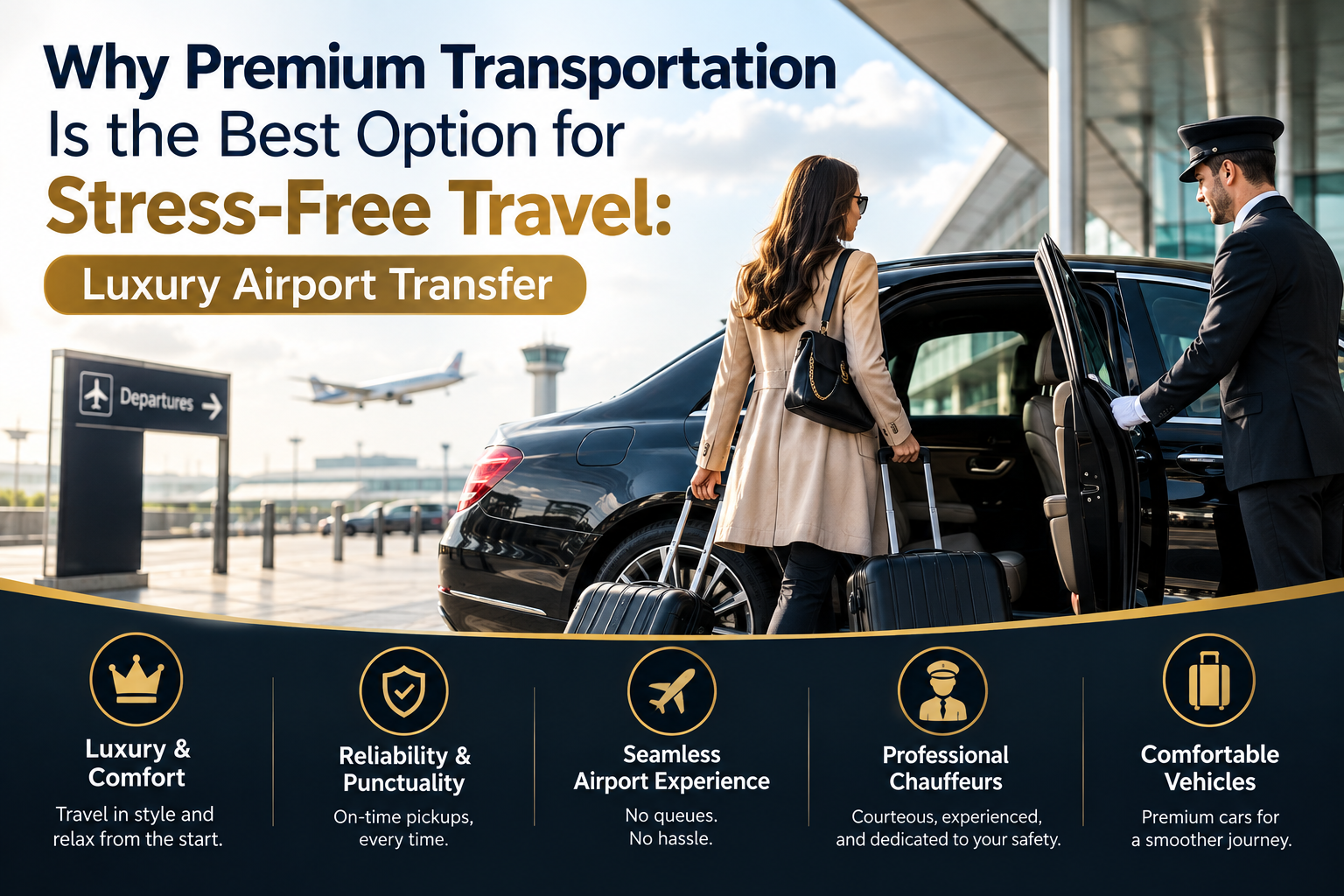 Why Premium Transportation Is the Best Option for Stress-Free Travel: Luxury Airport Transfer